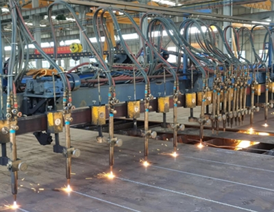 CNC/GDZ—6000 型數(shù)控火焰多頭直條切割機 （洲翔）