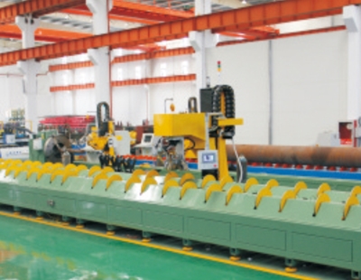 CNC pipe intersecting line cutting machine