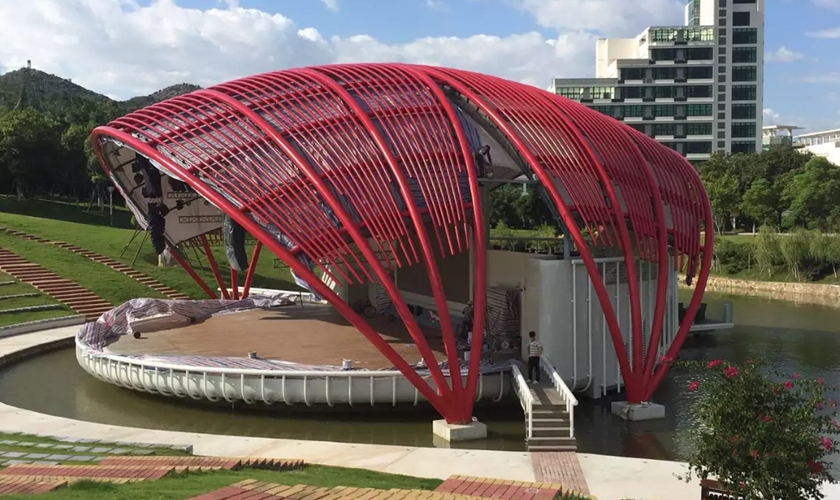 廈門大學(xué)水上音樂廣場